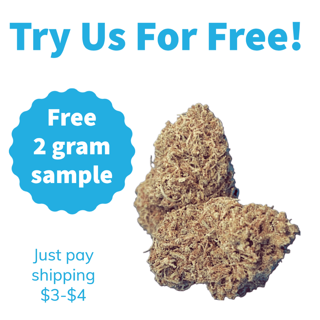 Try Our Organic Craft CBD Flower For Free | CBD Flower Sample