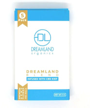 Load image into Gallery viewer, Premium Organic CBD Hemp Flower Pre Roll (1g) w/ CBD Kief - Dreamland Organics
